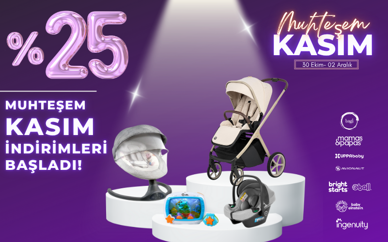 Muhteşem Kasım 2025 %25 İndirim