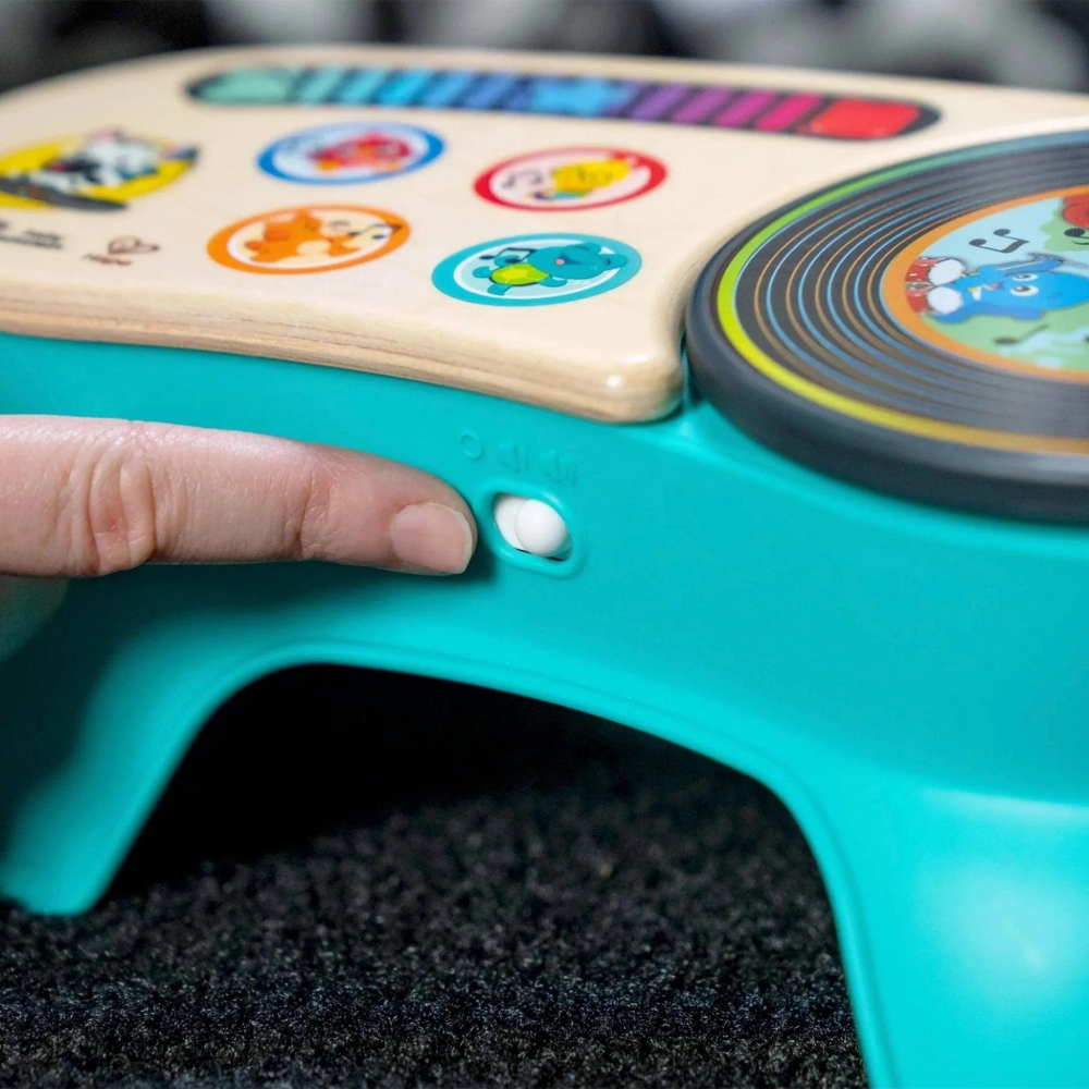 Baby Einstein Hape DJ Discovery Magic Touch Turntable - Ahşap Müzikli Oyuncak - 5