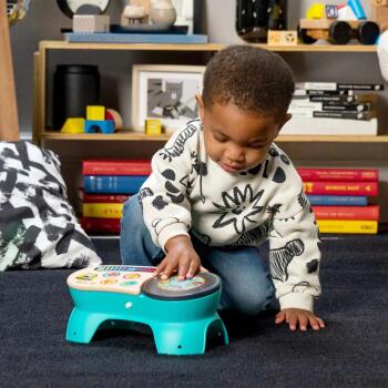 Baby Einstein Hape DJ Discovery Magic Touch Turntable - Ahşap Müzikli Oyuncak - 7