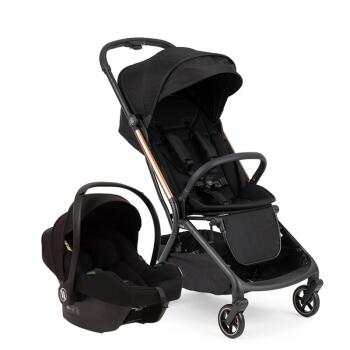Bagi Atom Black Cosmo Travel Sistem Bebek Arabası Black Gold - 1