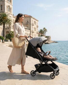 Bagi Atom Grey Cosmo Travel Sistem Bebek Arabası Greyson - 3