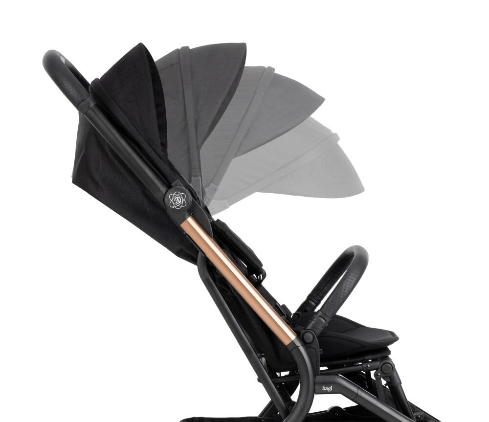 Bagi Atom Travel Sistem Bebek Arabası Black Gold - 14
