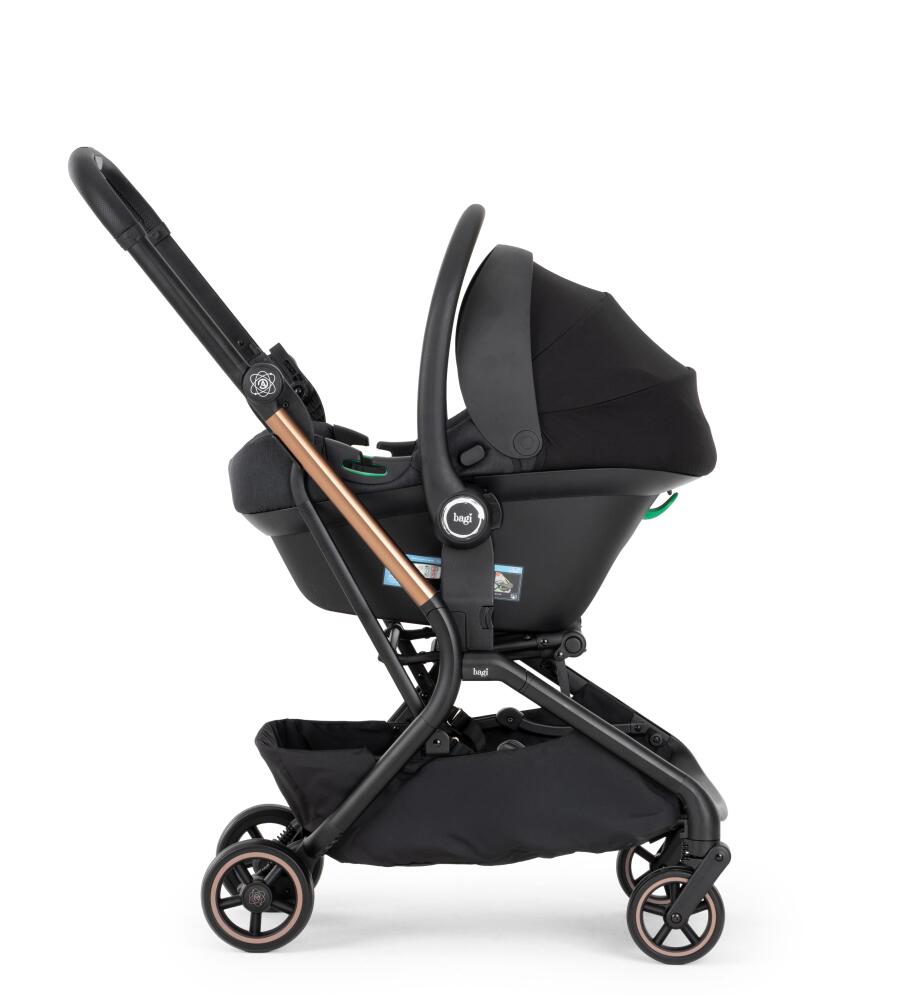 Bagi Atom Travel Sistem Bebek Arabası Black Gold - 13