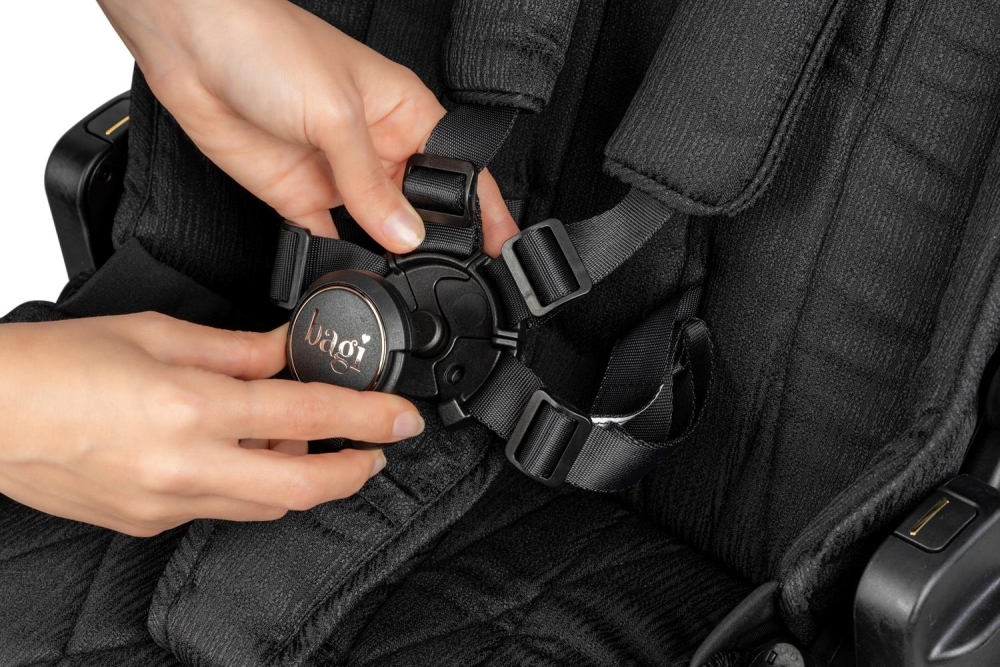 Bagi Compact Autofold Grey Cosmo Travel Sistem Bebek Arabası Black - 9