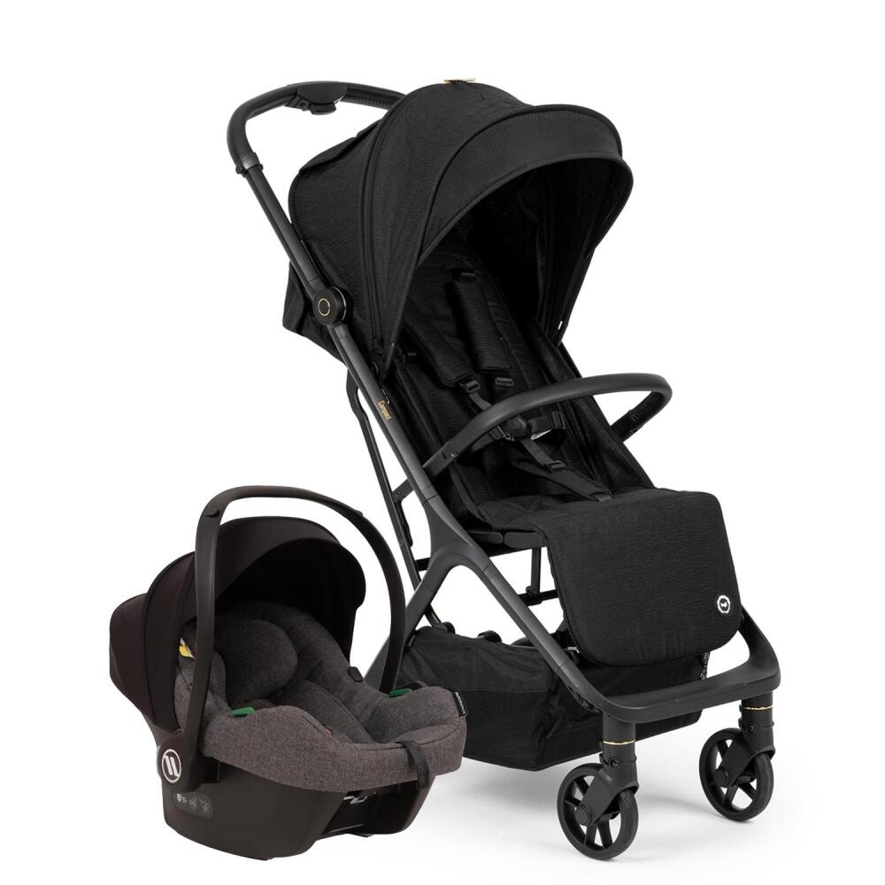 Bagi Compact Autofold Grey Cosmo Travel Sistem Bebek Arabası Black 