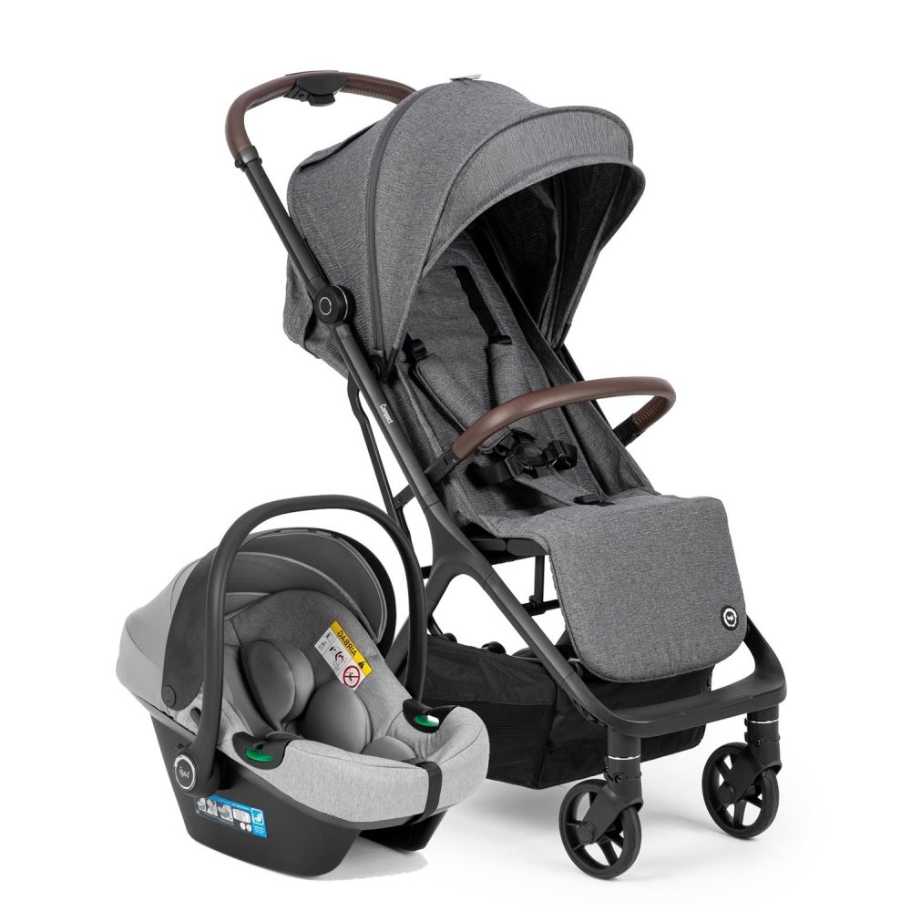 Bagi Compact Autofold Travel Sistem Bebek Arabası Grey - 1
