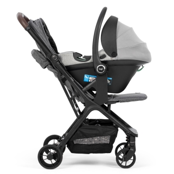 Bagi Compact Autofold Travel Sistem Bebek Arabası Grey - 10
