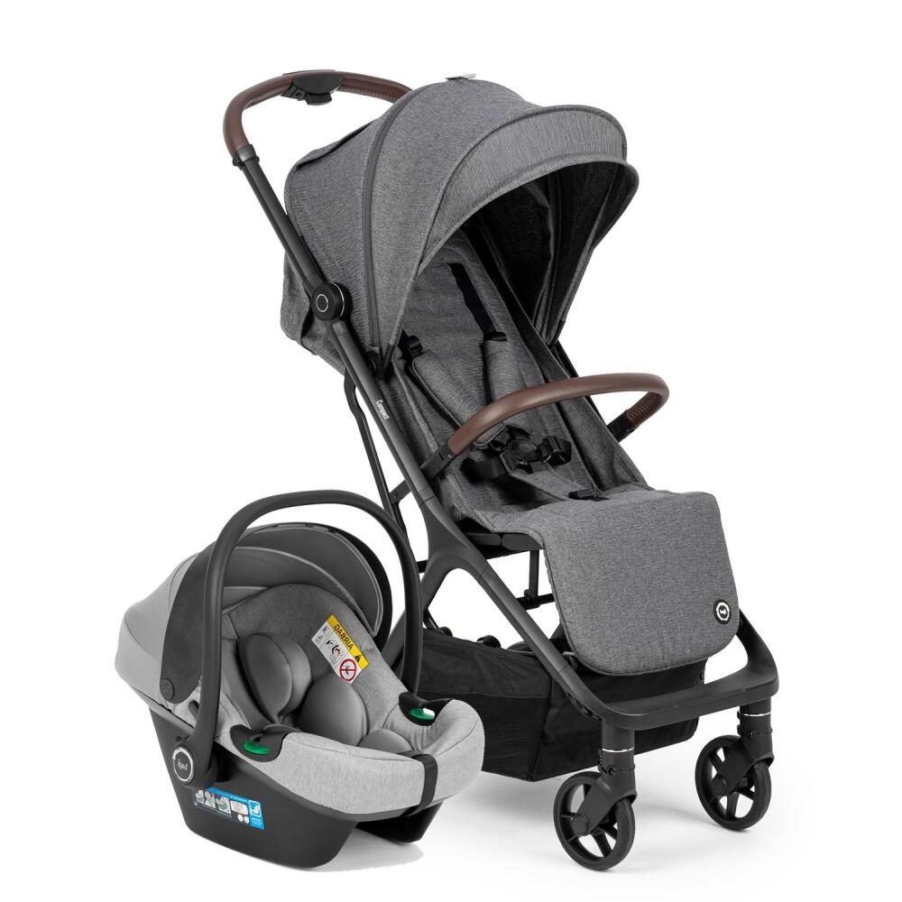 Bagi Compact Autofold Travel Sistem Bebek Arabası Grey - 1