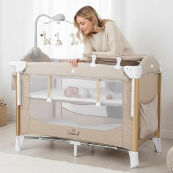 Bagi Dreamcot Oyun Parkı 70x110 Cm Beige - Bagi