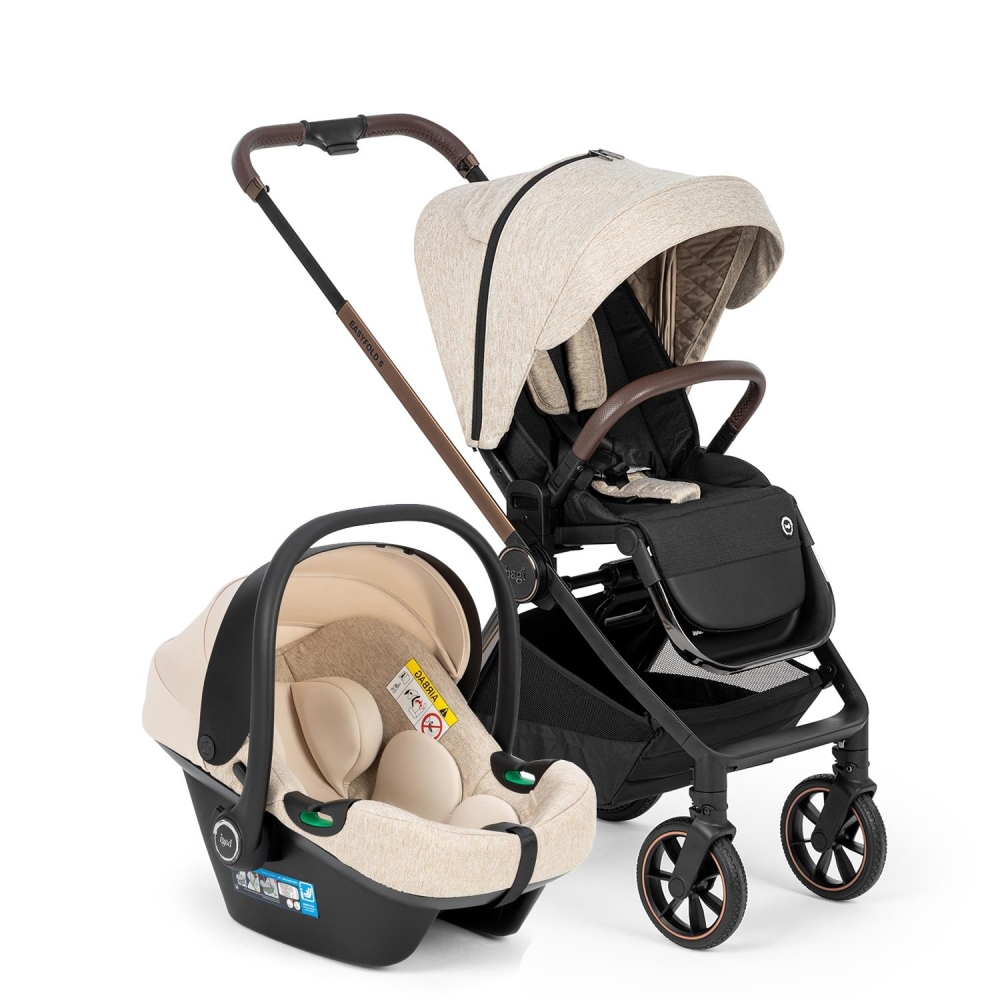 Bagi Easyfold 5 Travel Sistem Bebek Arabası Beige 