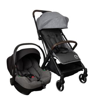 Bagi Gravity Autofold Cosmo Travel Sistem Bebek Arabası Grey - 1