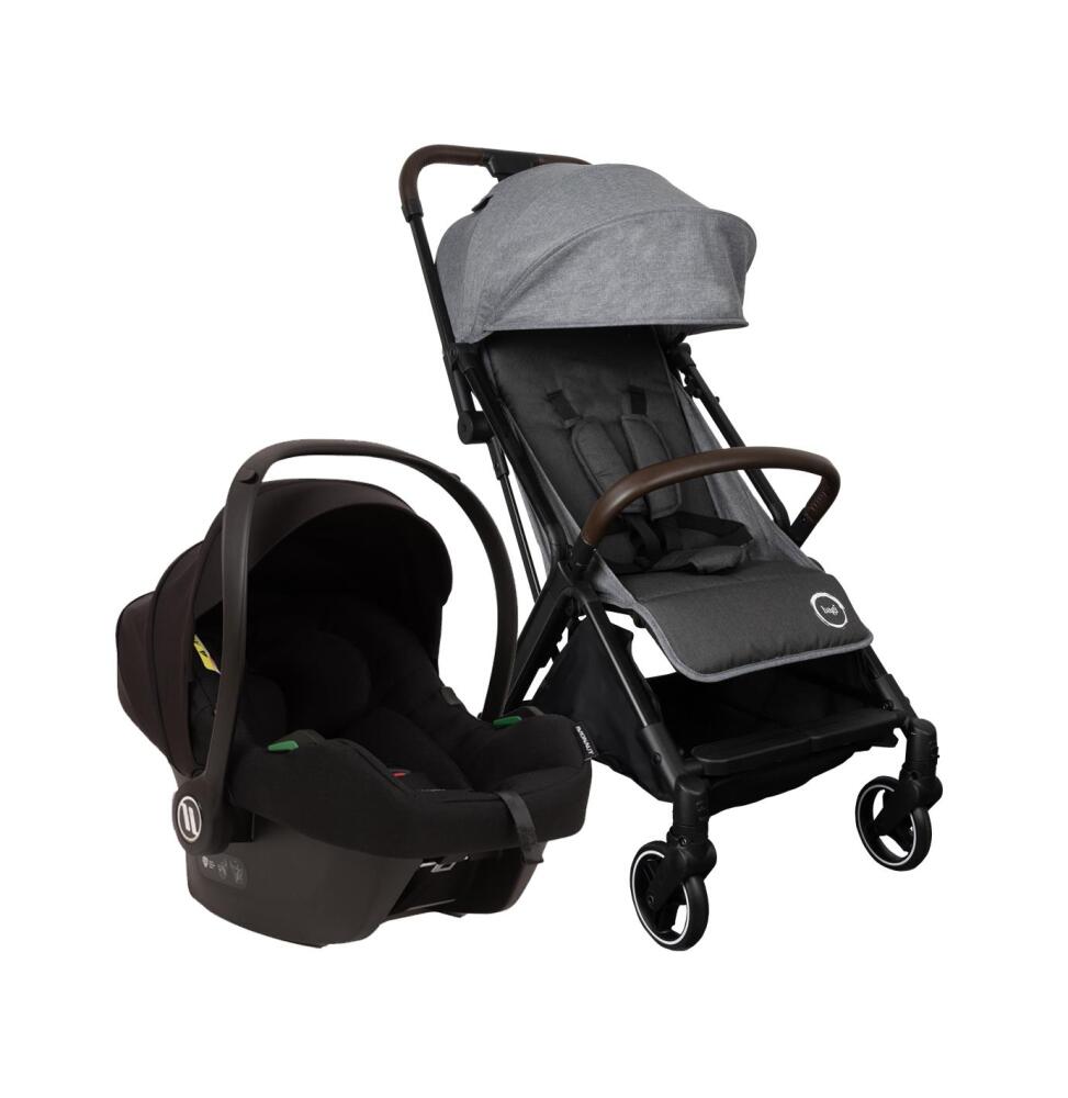 Bagi Gravity Autofold Cosmo Travel Sistem Bebek Arabası Grey - Black 