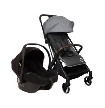 Bagi Gravity Autofold Cosmo Travel Sistem Bebek Arabası Grey - Black - Bagi