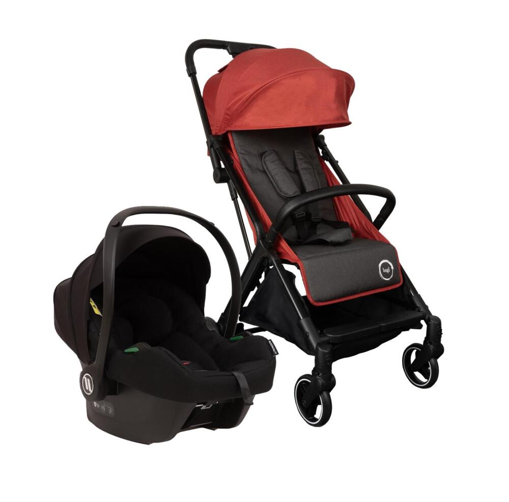 Bagi Gravity Autofold Cosmo Travel Sistem Bebek Arabası Red - Black 