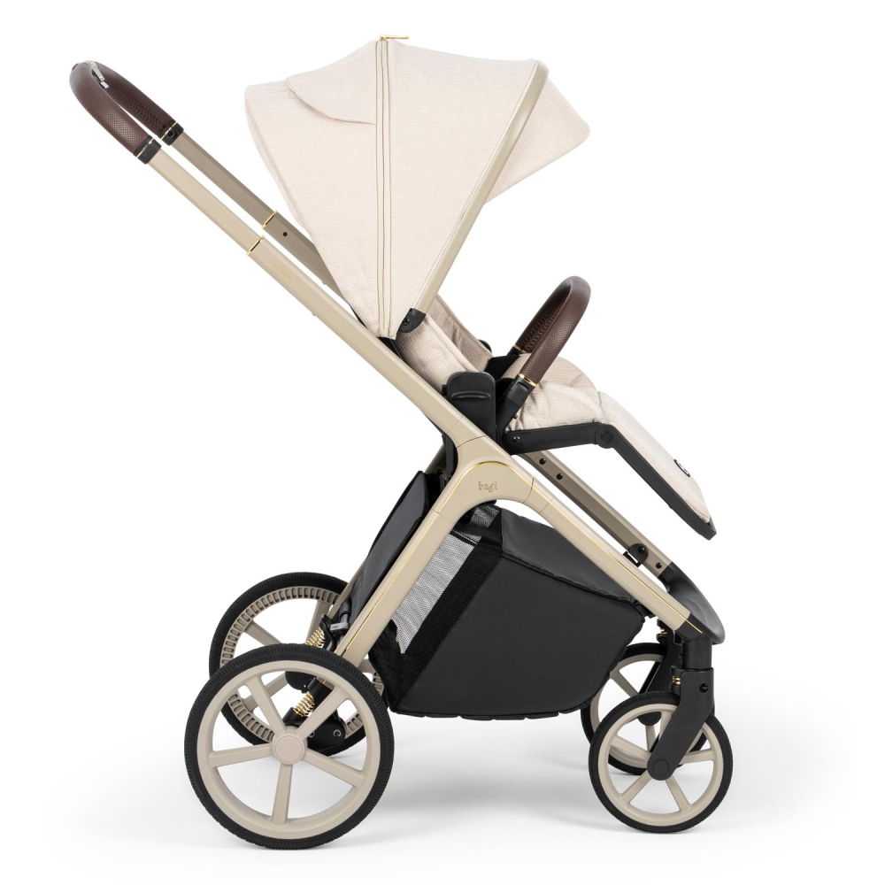 Bagi Heritage Black Cosmo Travel Sistem Bebek Arabası Beige - 4