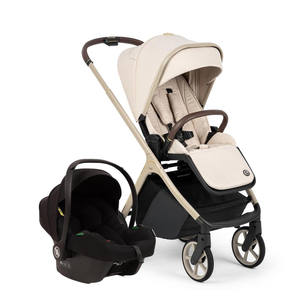 Bagi Heritage Black Cosmo Travel Sistem Bebek Arabası Beige 