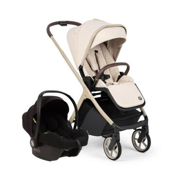 Bagi Heritage Black Cosmo Travel Sistem Bebek Arabası Beige - Bagi