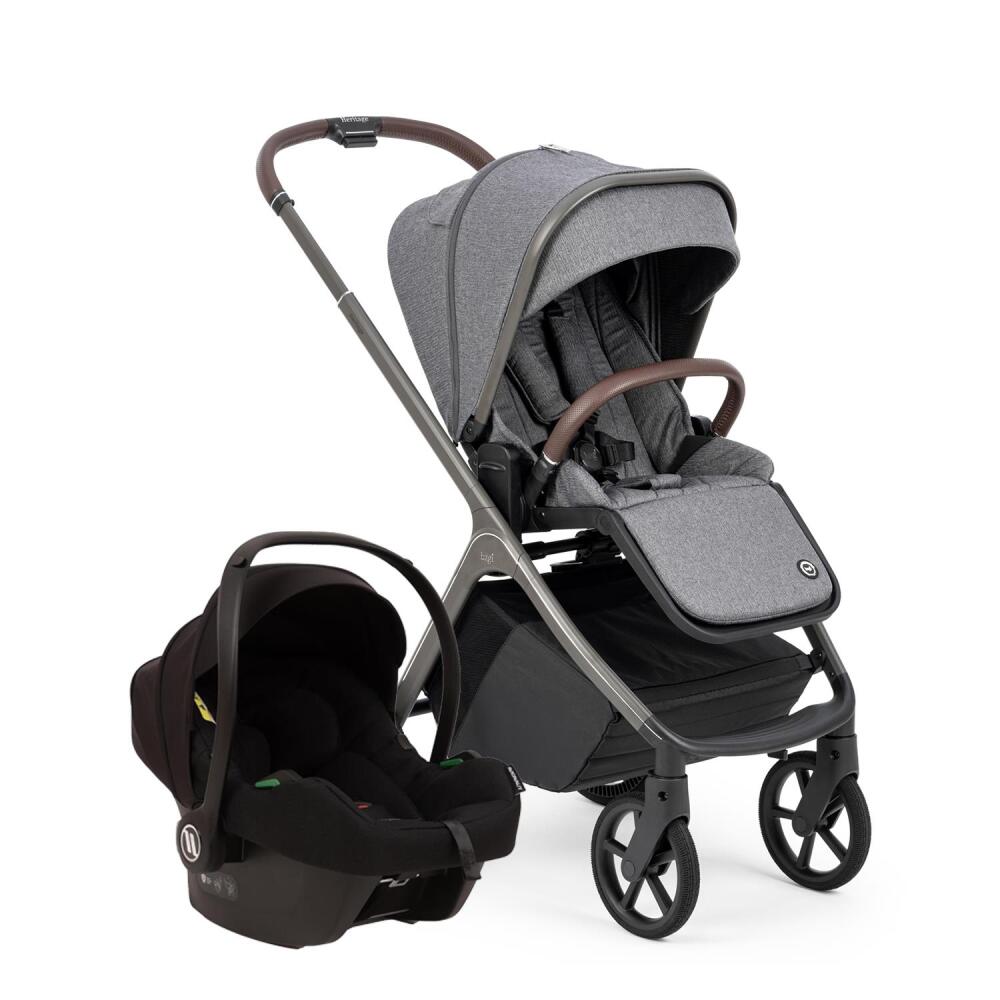 Bagi Heritage Black Cosmo Travel Sistem Bebek Arabası Grey 