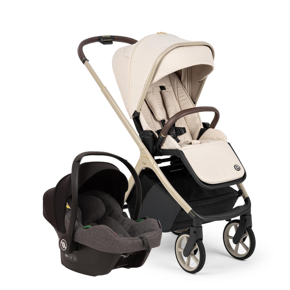 Bagi Heritage Grey Cosmo Travel Sistem Bebek Arabası Beige - 1