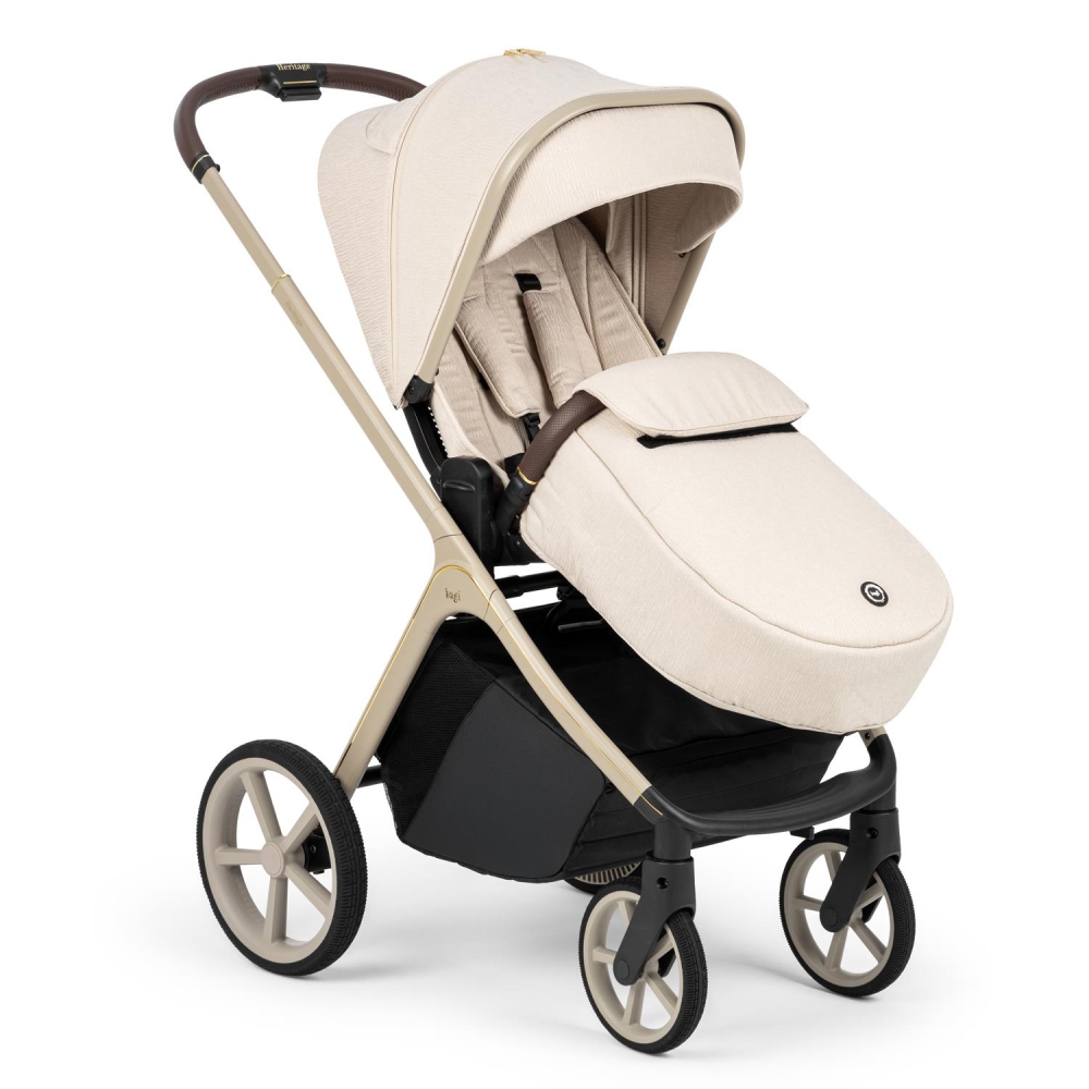 Bagi Heritage Grey Cosmo Travel Sistem Bebek Arabası Beige - 3