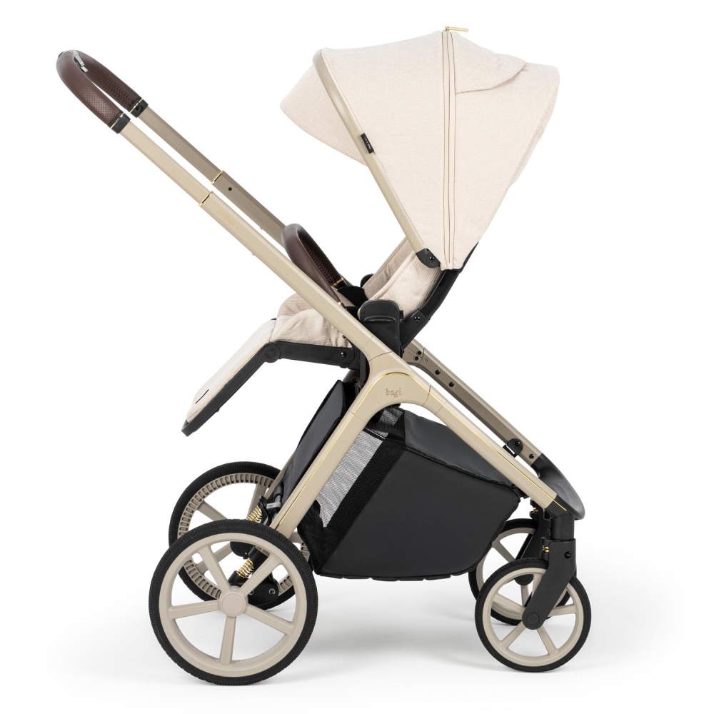 Bagi Heritage Grey Cosmo Travel Sistem Bebek Arabası Beige - 6