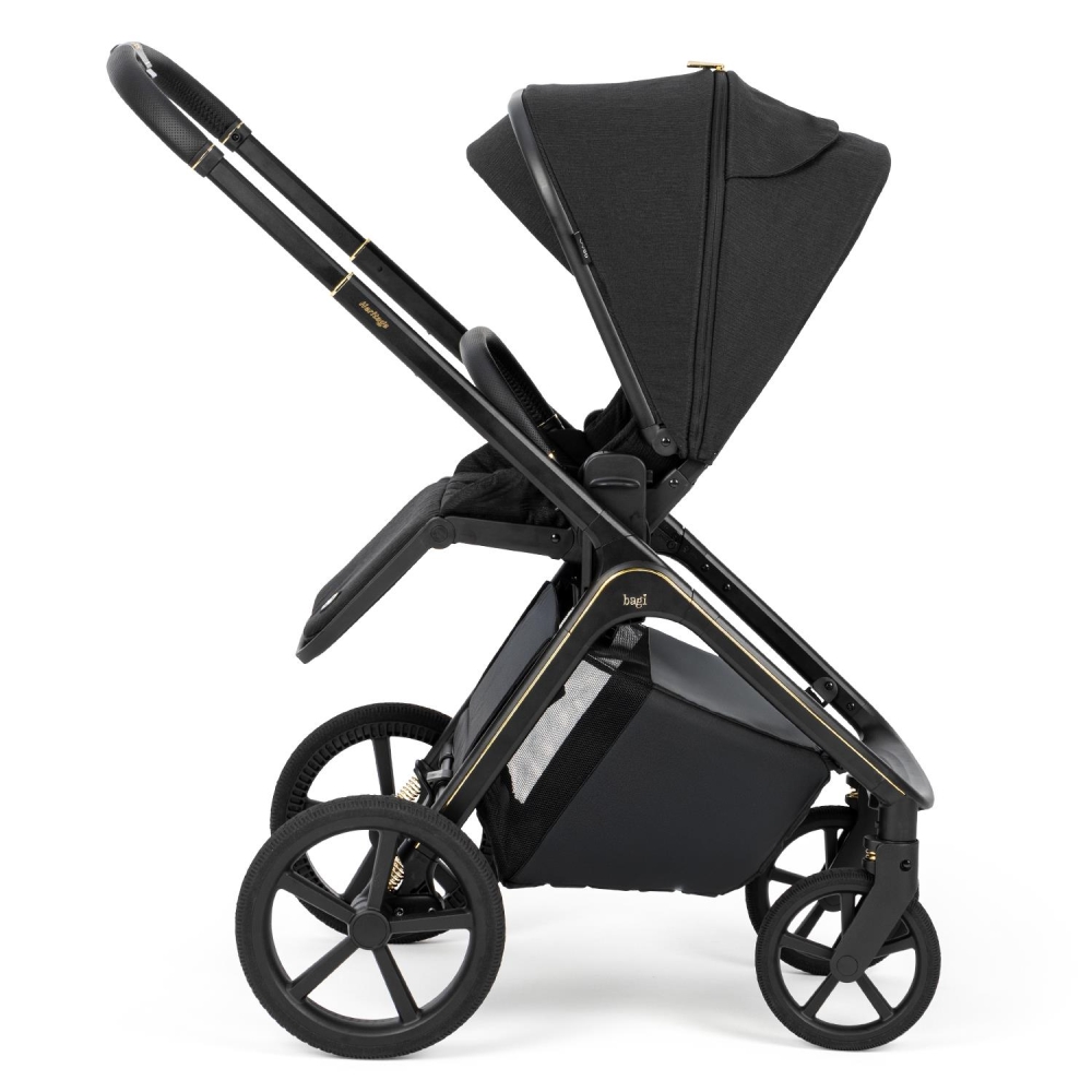 Bagi Heritage Portbebeli Set Bebek Arabası Black - 6