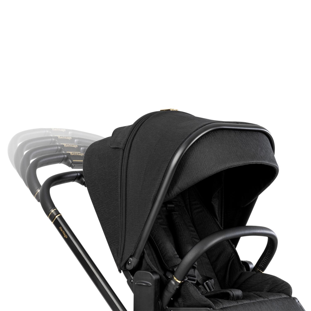 Bagi Heritage Portbebeli Set Bebek Arabası Black - 12