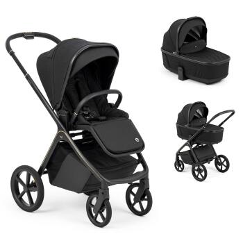 Bagi Heritage Portbebeli Set Bebek Arabası Black - Bagi