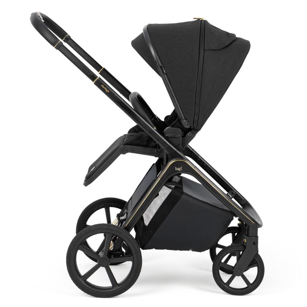 Bagi Heritage Portbebeli Set Bebek Arabası Black - 6