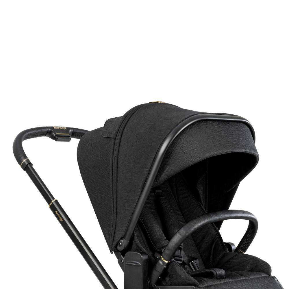 Bagi Heritage Portbebeli Set Bebek Arabası Black - 14