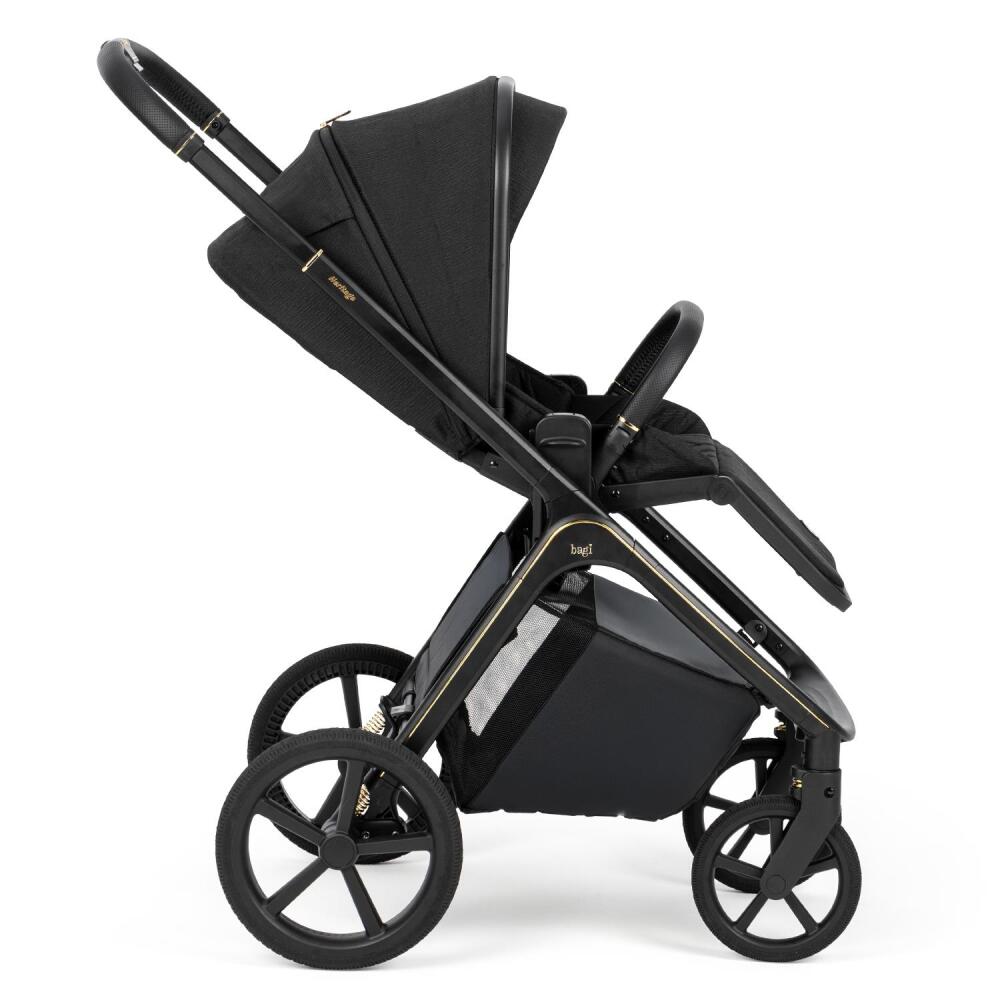 Bagi Heritage Portbebeli Travel Sistem Bebek Arabası Black - 5