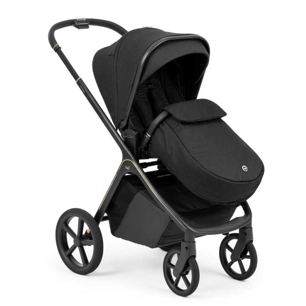 Bagi Heritage Portbebeli Travel Sistem Bebek Arabası Black - 3
