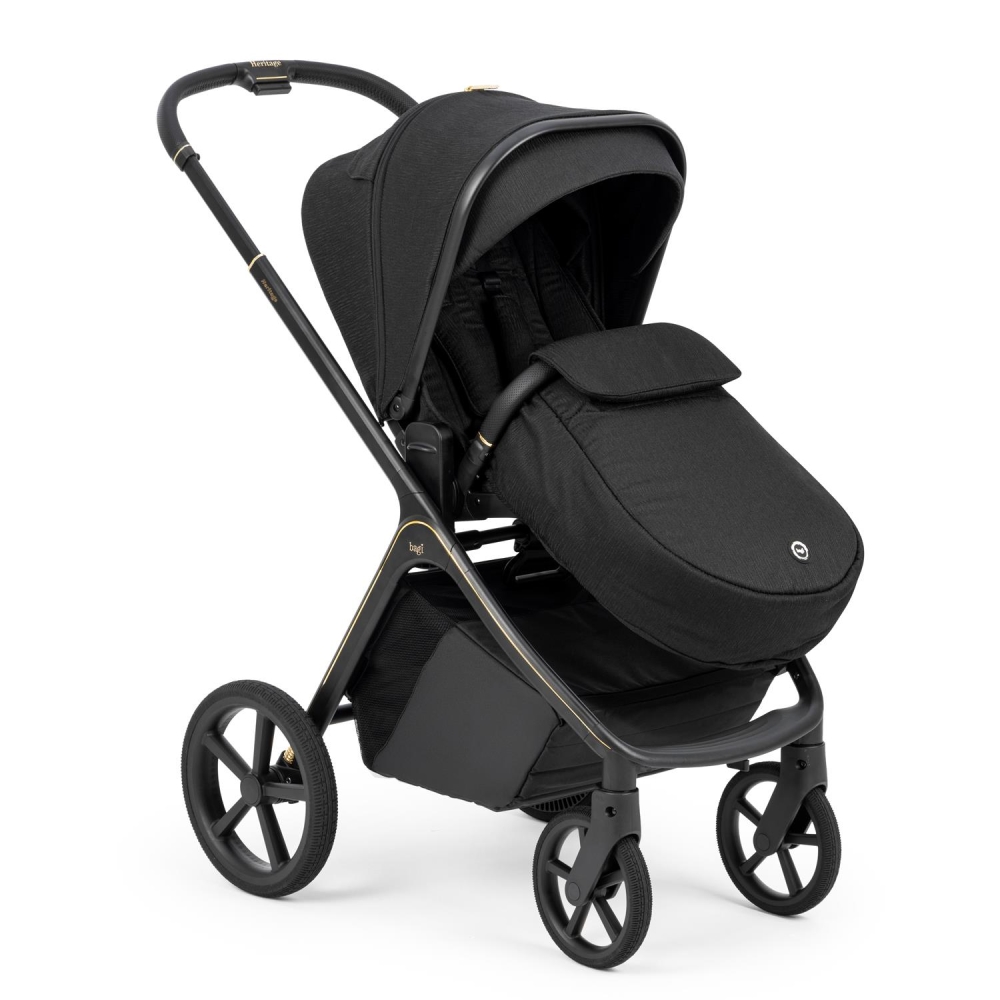 Bagi Heritage Travel Sistem Bebek Arabası Black - 3