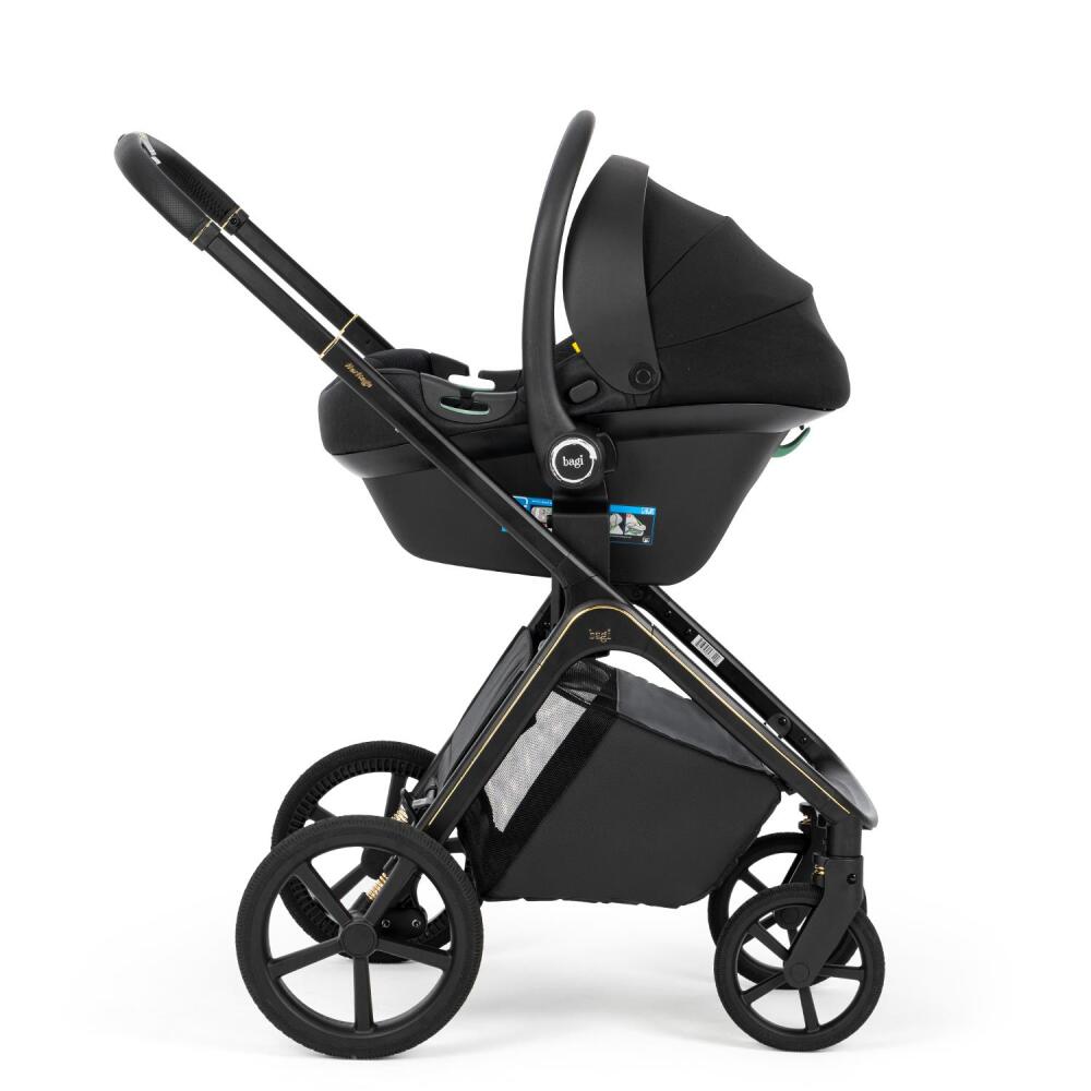 Bagi Heritage Travel Sistem Bebek Arabası Black - 8