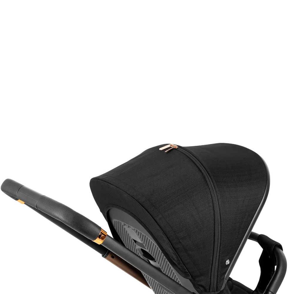 Bagi Nanofold 3 Black Cosmo Travel Sistem Bebek Arabası Black Gold - 9