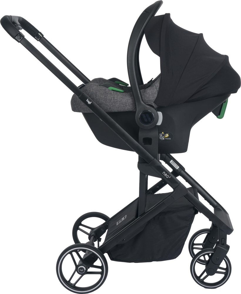 Bagi Neo 2 Cosmo Travel Sistem Bebek Arabası Multicolor - Grey - 11