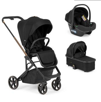 Bagi Neo 2 Portbebeli Travel Sistem Bebek Arabası Black Gold - 1