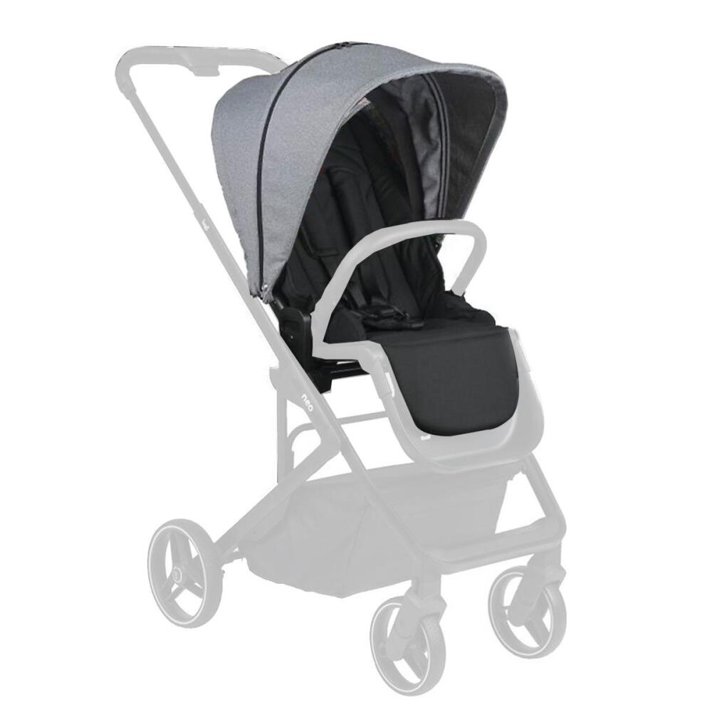 Bagi Neo Bebek Arabası Light Grey Kumaş Takımı Set - 1
