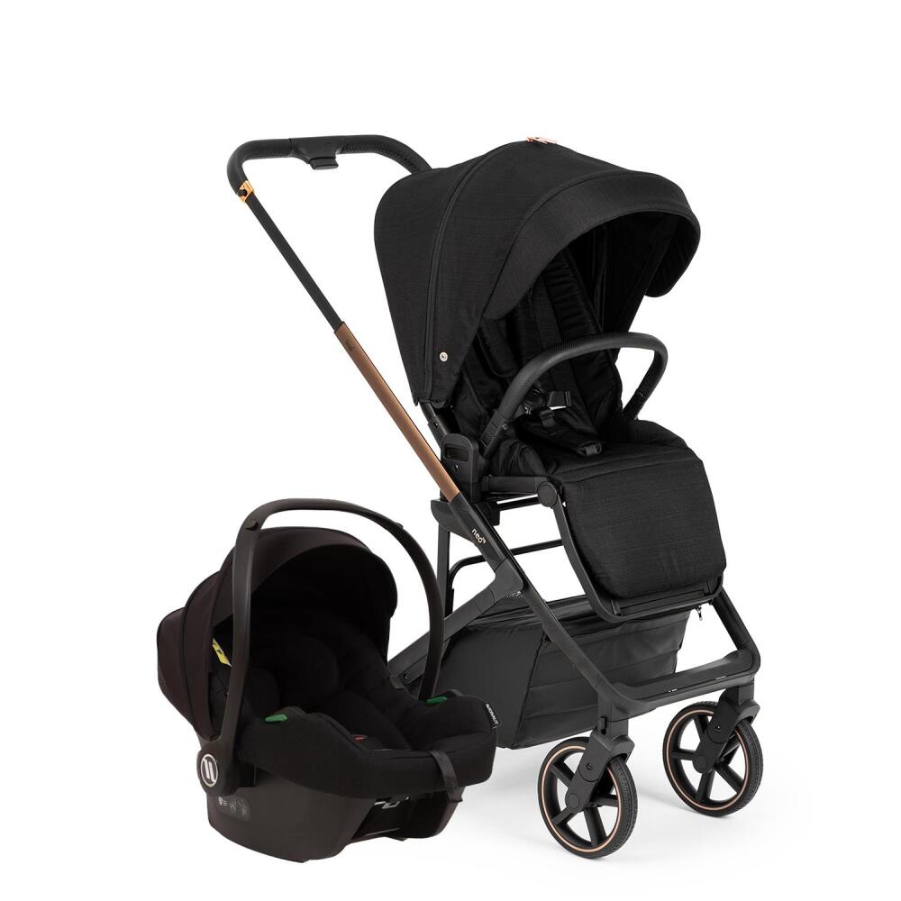 Bagi Neo Big Black Cosmo Travel Sistem Bebek Arabası Black Gold 
