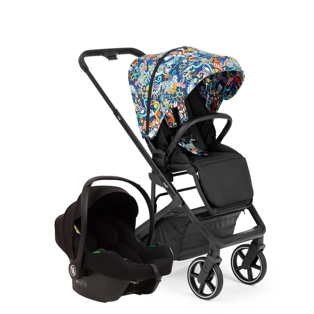Bagi Neo Big Black Cosmo Travel Sistem Bebek Arabası Multicolor 