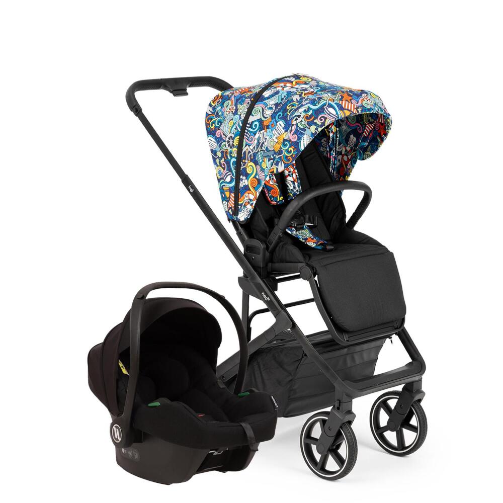 Bagi Neo Big Black Cosmo Travel Sistem Bebek Arabası Multicolor 