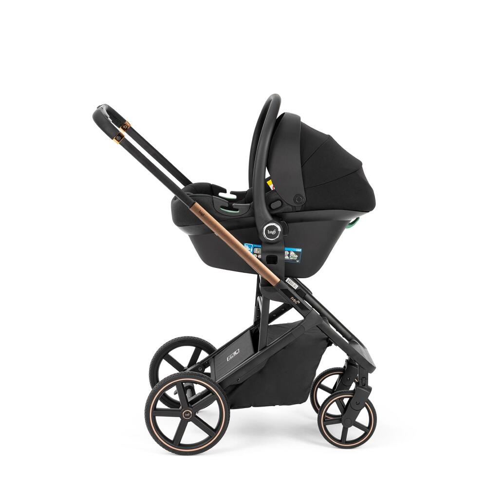 Bagi Neo Big Grey Cosmo Travel Sistem Bebek Arabası Black Gold - 3