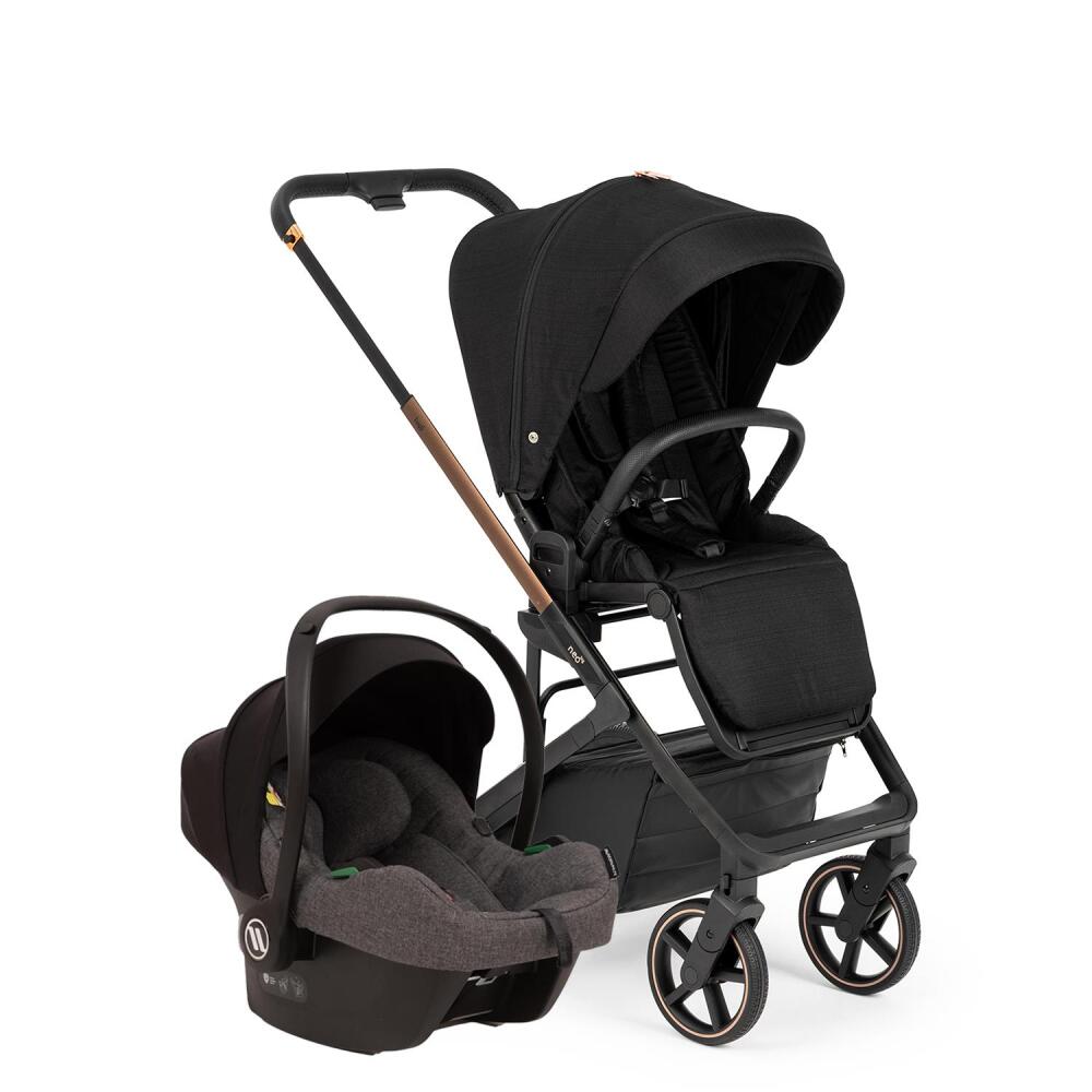 Bagi Neo Big Grey Cosmo Travel Sistem Bebek Arabası Black Gold - 1