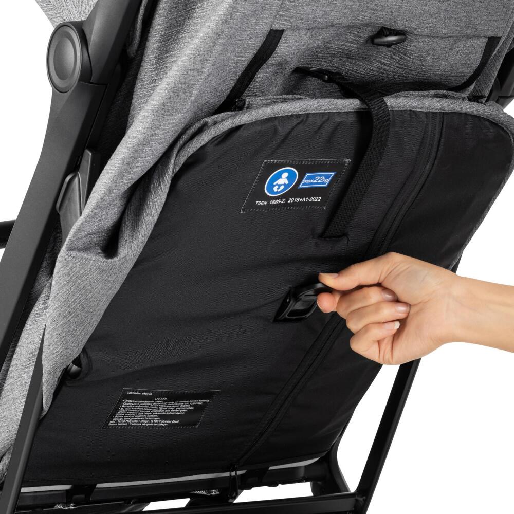 Bagi Taxi Autofold Grey Cosmo Travel Sistem Bebek Arabası Grey - 20