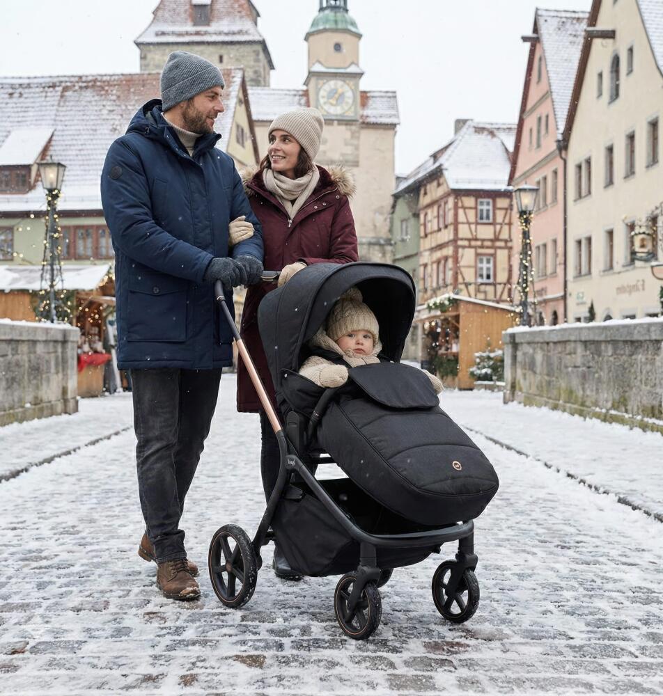 Bagi Xenon Black Cosmo Travel Sistem Bebek Arabası Black Gold - 3