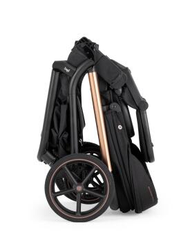 Bagi Xenon Grey Cosmo Travel Sistem Bebek Arabası Black Gold - 8