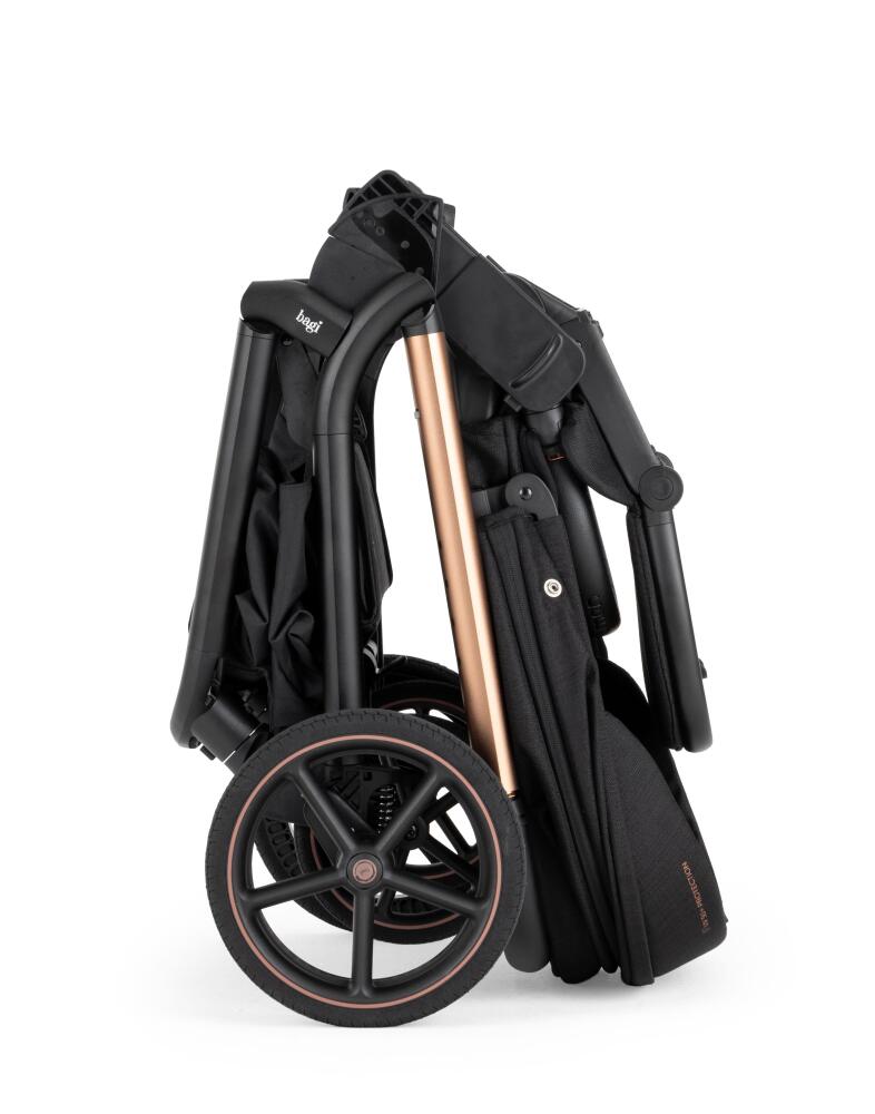 Bagi Xenon Grey Cosmo Travel Sistem Bebek Arabası Black Gold - 8