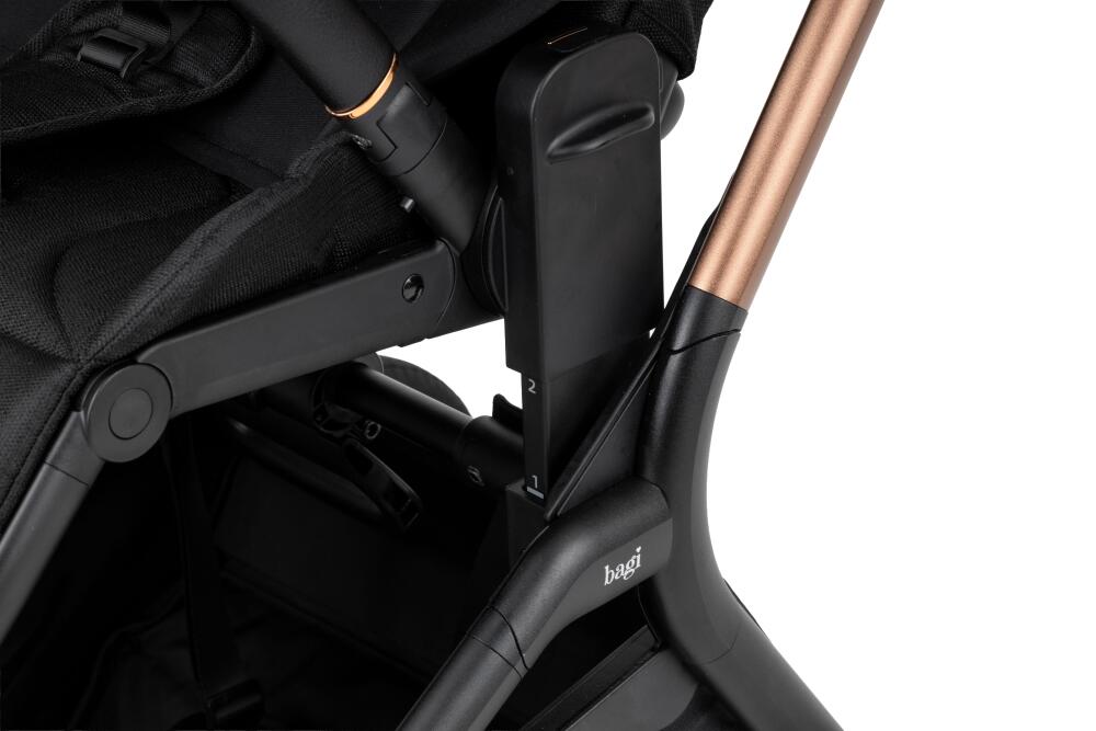 Bagi Xenon Grey Cosmo Travel Sistem Bebek Arabası Black Gold - 20