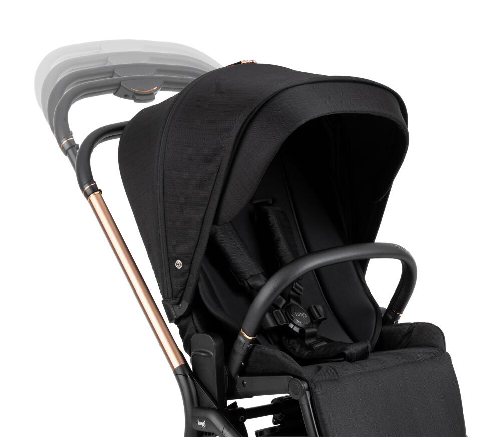 Bagi Xenon Grey Cosmo Travel Sistem Bebek Arabası Black Gold - 14