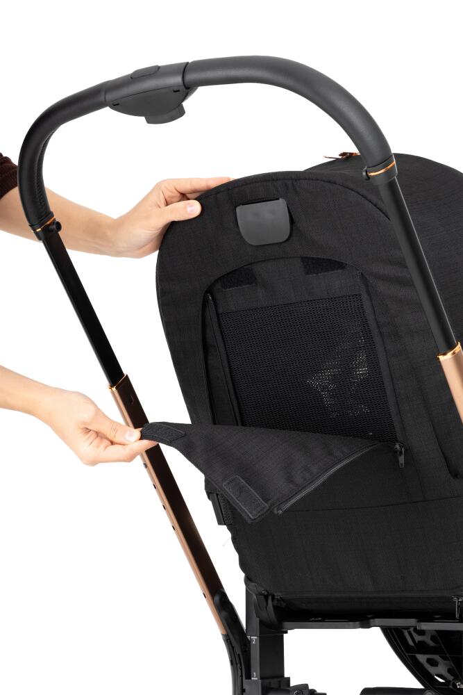 Bagi Xenon Grey Cosmo Travel Sistem Bebek Arabası Black Gold - 23